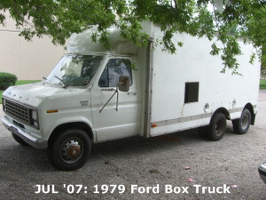 JUL '07: 1979 Ford Box Truck