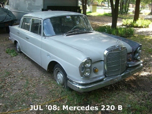 JUL '08: Mercedes 220 B