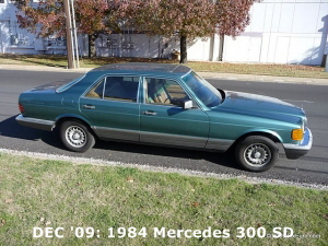DEC '09: 1984 Mercedes 300 SD