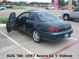 AUG '08: 1997 Acura CL