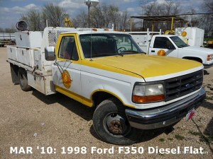 MAR '10: 1998 Ford F350 Diesel Service