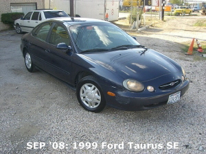 SEP '08: 1999 Ford Taurus SE
