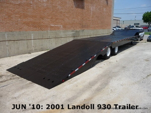 JUN '10: 2001 Landoll 930 C 35-ton Trailer