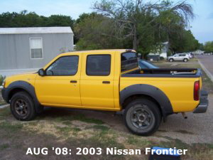 AUG '08: 2003 Nissan Frontier