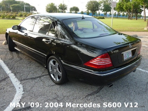 MAY '09: 2004 Mercedes S600