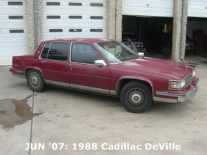 JUN '07: 1988 Cadillac DeVille