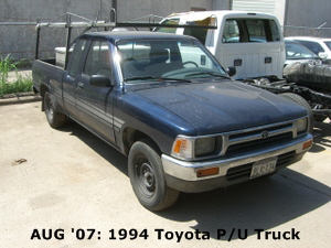AUG '07: 1994 Toyota P/U Truck