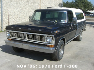 NOV '06: 1970 Ford F-100