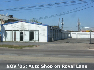 NOV '06: Auto Shop on Royal Lane