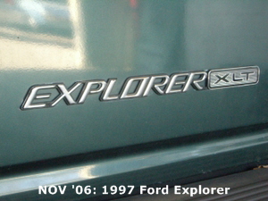 NOV '06: 1997 Ford Explorer