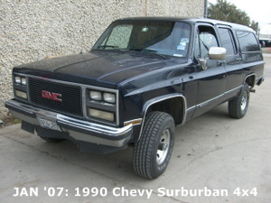 JAN '07: 1990 Chevy Surburban 4x4