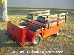 JUL '09: Cushman Truckster