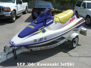 SEP '06: Kawasaki JetSki
