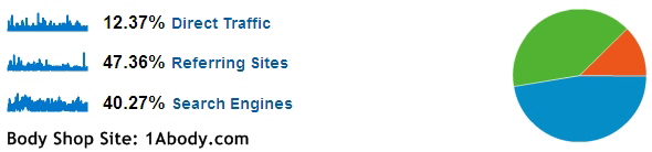 FixEuro - Traffic Sources BodyShop Site Sep 08 to May 10