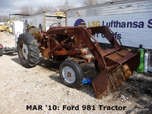MAR '10: Ford 981 Tractor