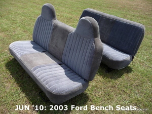 JUN '10: 2003 Ford Bench Seats