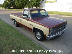 JUL '09: 1983 Chevy Pickup