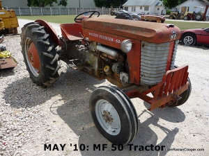 MAY '10: MF 50 Tractor 