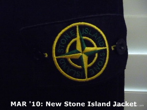 MAR '10: New Stone Island Jacket