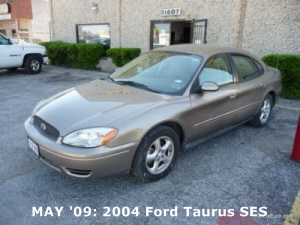 MAY '09: 2004 Ford Taurus SES