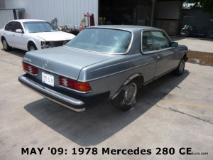 MAY '09: 1978 Mercedes 280 CE