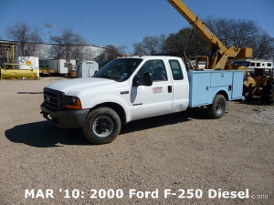 MAR '10: 2000 Ford F-250 Diesel