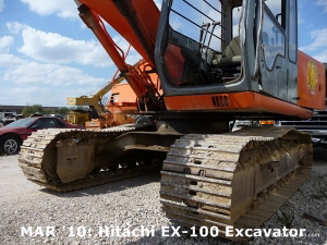 MAR '10: Hitachi EX-100 Excavator