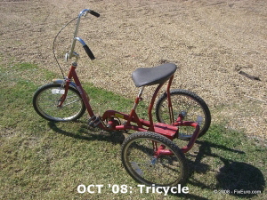 OCT '08: Tricycle